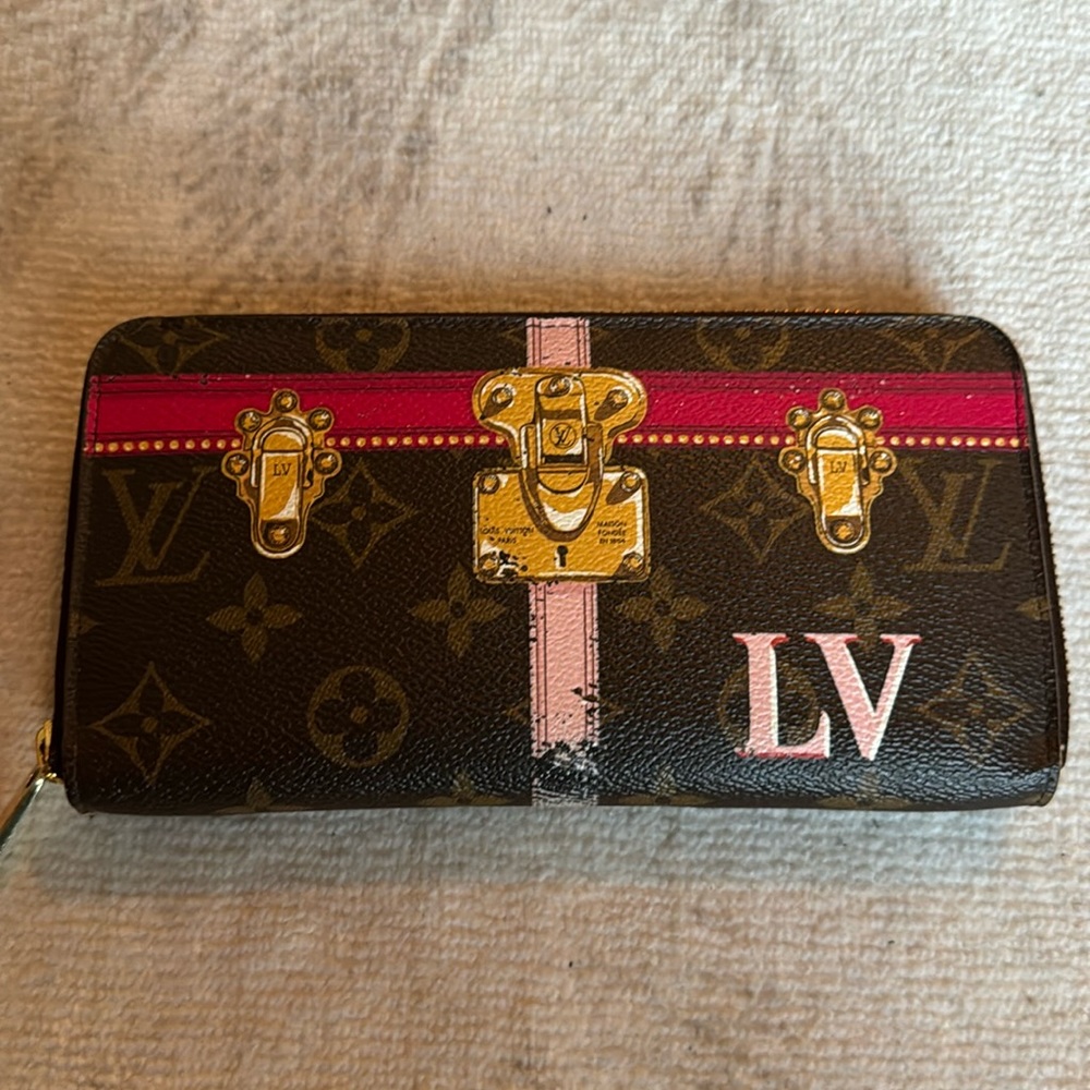 Louis Vuitton 2018 Summer trunks Zippy wallet multicolor